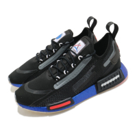 adidas 休閒鞋 NMD R1 Spectoo 襪套式 男鞋 愛迪達 Boost 緩震 NASA 穿搭 黑 藍 FX6819