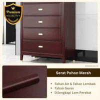 Stiker Kayu PVC Sheet Sticker Pelapis Furniture 1,2M X 10M Wall Sticker Motif Taco Sheet Serat Pohon