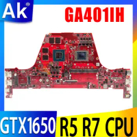 GA401IH Note Mainboard For Asus ROG Zephyrus G14 GA401IH-HE071T GA401Ii Laptop Motherboard R5 R7 R9 8G RAM GTX1650 V4G 100% Work