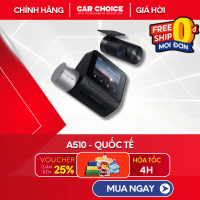 70mai A510 - Camera Hành Trình Ô Tô HDR Phiên Bản Quốc Tế Ghi Hình Sắc Nét, Tích Hợp GPS, Tùy Chọn K