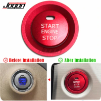 Car Engine Interior Start Stop Push Button Switch Ring Cover Trim For Hyundai Elantra AD Avante 2017-2020 IX35 2018 2019 2020