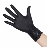 Black Disposable Gloves Powder &amp; Latex Free Non-sterile Nitrile Gloves For Aldult Kids Hand Protection XS XL Medium Large