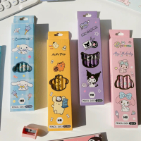 ดินสอไม้ HB ลายการ์ตูน (12 แท่ง) เครื่องเขียน อุปกรณ์การเรียน Pencil