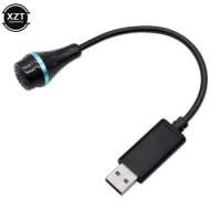 USB Flexible Microphone Noise Cancelling Mic Portable Studio Speech Audio External USB Microphone for PC Computer Laptop Mac