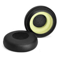 1 Pair Leather Cushion Cover Compatible For Jabra evolve 20 20se 30 30 II 40 65 65+ Fashion Pads Cover Earpads Sponge Soft