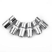 ชุดดอกสว่าน 6 ชิ้น 1/4 นิ้ว สำหรับ Torx Star Female Bit E Socket E4 E5 E6 E7 E8 E10 เครื่องมือช่าง