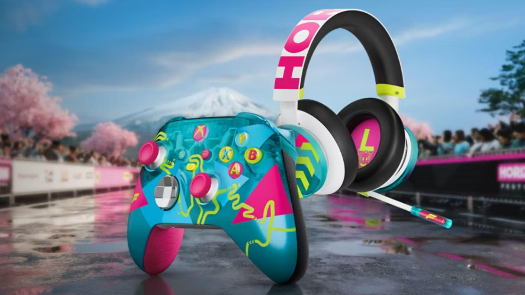 Microsoft が鮮やかな Forza Horizon 6 限定版 Xbox コントローラーと 