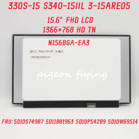 For Lenovo ideapad 330S-15 S340-15IIL 3-15ARE05 laptop HD TN Screen 1366*768 UHD IPS 15.6" FHD LCD FRU:5D10S74987 5D11B81963