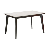 【文創集】狄斯蒂4.3尺高硬度岩板實木餐桌