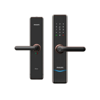 【帝網KingNet】飛利浦 EasyKey 7300 把手式智能門鎖 指紋｜密碼｜卡片｜鑰匙 智能鎖 含基本安裝