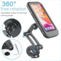 Smartphone HP Phone Holder Stang Sepeda Motor Anti air Waterproof Case LBX Phone Holder Stoller Tian