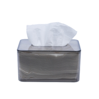 威瑪索 抽取式面紙巾盒 衛生紙盒 收納 透明可視-S號-(2色)