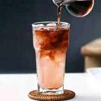Gelas Kaca Beling Bening Tinggi Highball Kapasitas Jumbo Besar 600ML Gelas Standard Cafe Restoran Ho