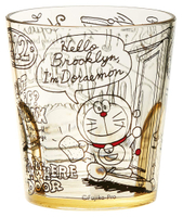 哆啦A夢Doraemon 透明壓克力水杯280ml，漱口杯/茶杯/水杯/牙刷杯/學習杯，X射線【C444296】