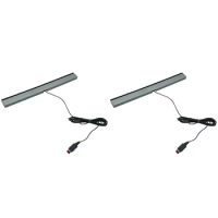 Game Move Remote Bar USB Plug Sensor Strip Wired Remote Sensor Bar for Wii/Wii U