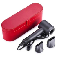 Travel Hair Dryer Case Storage Protection Dustproof Organizer Box For Dyson Supersonic Hot PU leather Hair Dryer Portable