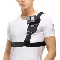 Gopro Accessories 360 shoulder Strap Mount Harness for SJ4000 Xiaomi Yi Camera Chest Gopro Hero 11