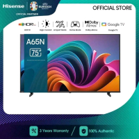 HISENSE 75A65N 4K UHD SMART GOOGLE TV 75 INCH A65N | LED TV HISENSE 75 INCH
