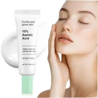 10% Azelaic Acid Enhancing Cream Gel, Oil-Free Brightening Serum, Balancing Excess Sebum, Brightenin