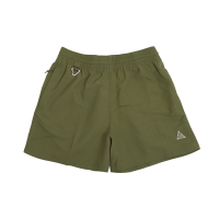 Nike 短褲 ACG Shorts 女款 森林綠 彈性 高腰 抽繩 鬆緊 A字 褲子 DH8351-378