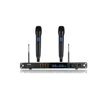 Uhf Wireless Microphone System 2 Channel Cordless microphones system