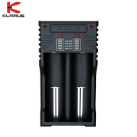 KLARUS K2 Smart Charger for Li-ion Battery: 26650 18650 18490 17670 17500 16340 14500 10440 16340 Ni-MH/Ni-Cd AA battery charger