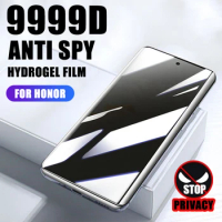 9999D Full Curved Anti Spy Hydrogel Film For Honor Magic 6 5 Lite X9b X9a Privacy Screen Protector For Honor X40 X50 Pro X50 GT