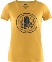 ├登山樂┤瑞典Fjallraven Fikapaus T-shirt W T-shirt 有機棉T-女 赭黃# F83512-160