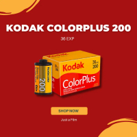 ฟิล์มสี Kodak ColorPlus200 ฟิล์ม 35mm ฟิล์ม 135 (02/2025)