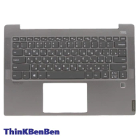 RU Russian Grey Keyboard Upper Case Palmrest Shell Cover For Lenovo Ideapad S540 14 14IWL 14IML 14API 5CB0S17221