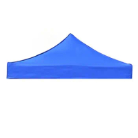 3*3m Waterproof Top Cover Replacement Gazebo Canopy Roof Sunshade Outdoor Cover Sunshade Patio Pavilion Cover