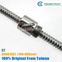 Taiwan TBI BSH1002 Ballscrew 100mm/150mm/200mm/300mm/400mm/500mm/600mm without Flange Nut cnc parts BSH 1002