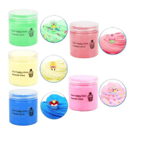 Slime kristal popular, slime jeli, slime lendir hidung, slime lutsinar, slime langit berbintang, sli