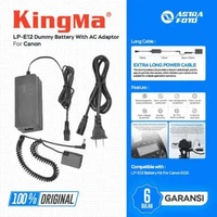 KINGMA DUMMY LP-E12 Battery Kit For Canon EOS - Baterai Dummy