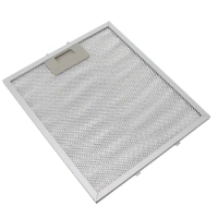 Silver Cooker Hood Filters Metal Mesh Extractor Vent Filter Stainless Steel Filters Cook Hood For Air Circulation Air Condition