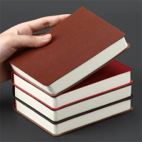 B6 Retro Mini Notebook Pu Leather Writing Book 360 Pages Lined Diary Planner Journal Portable Notepad Stationery Office School