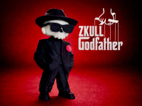 Mô Hình ZKULL Godfather – Skull Suit Đen Hoa Hồng Đỏ Cực Ngầu