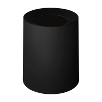 【TRENY】日式雙層垃圾桶 8L - 黑色