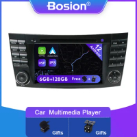 2 Din Car Stereo Radio Multimedia DVD Android 12.0 For Mercedes Benz E/CLS Class W211 W219 GPS RDS Carplay DSP