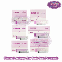 Flinmed Syringe ไซริงค์ กระบอกฉีดยา หลอดฉีดยา ไม่มีเข็ม 1,2,3,5,10,20,50 ml. (1 กล่อง) CC 3XXX ล้างจ
