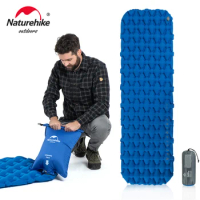 Naturehike Inflatable Mattress Air Mattress Ultralight Outdoor Sleeping Pad Folding Bed Sleeping Mat Hiking Camping Mattress