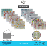 TOMEX Map Plastik Kancing Motif F4 / Map Plastik / Map / Map File/ File Folder / Data Bag 6 PCS