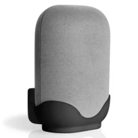 No Drilling Holes Speaker Wall Mount Acrylic Audio Speaker Bracket Durable Speaker Holder for Google Nest Audio