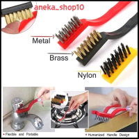 sikat mini wire Brush dengan 3 pilihan sikat(membersihkan karat membandel) sikat mini Wire Brush