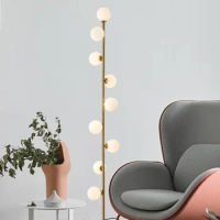 Postmodern Minimalist Magic Beans Floor Lamp Living Room Corner Bedroom Study Floor Lamp LED Indoor Lighting