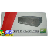 [現貨1組dd] VGA Video Splitter 1對2 螢幕 超高頻350MHz 分接/分配/分頻器 (UD1)22726_G38