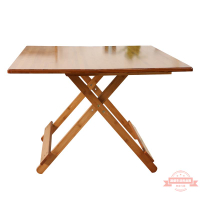 楠竹折疊桌子吃飯桌便攜竹實木折疊小桌 小折疊方桌餐桌家用