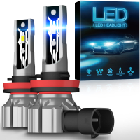 H8 LED หมอกโคมไฟ12000LM CANbus H11ไฟหน้า9005 ‑ 9006 ‑ 9012 H7รถ Anti FOG หลอดไฟสำหรับ Audi BMW VW Benz Toyota *