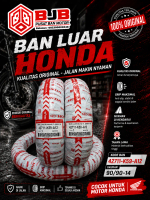 BAN DEPAN TUBELEES FEDERAL 90/90 - 14 HONDA K59