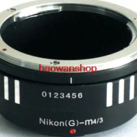 AI(G)-M43 adapter ring for nikon G/F/AI/S/D Lens to olympus panasonic M4/3 G9 GH5 GF7 GM5 GX9 GX85 GX850 EM5 EM10 EPL6 camera